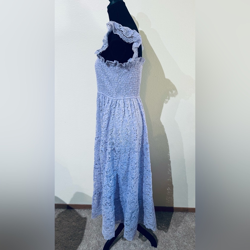Altar'd State Lavender Lace Maxi Dress - Picture 3 of 9